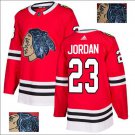 Michael Jordan #23 Chicago Blackhawks Player Men's Jersey Red S M L XL XXL XXXL