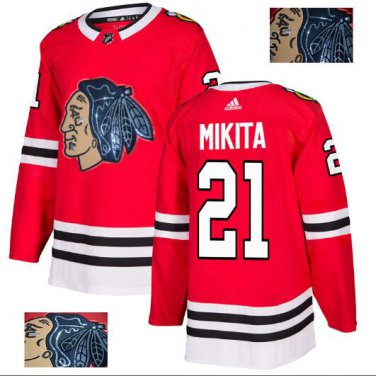 Stan Mikita #21 Chicago Blackhawks Player Men's Jersey Red S M L XL XXL XXXL