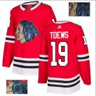 Jonathan Toews #19 Chicago Blackhawks Player Men's Jersey Red S M L XL XXL XXXL