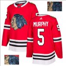 Connor Murphy #5 Chicago Blackhawks Player Men's Jersey Red S M L XL XXL XXXL