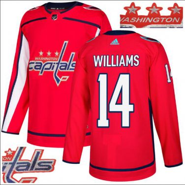 Justin Williams #14 Washington Capitals Player Men's Jersey Red S M L XL XXL XXXL