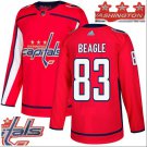 Jay Beagle #83 Washington Capitals Player Men's Jersey Red S M L XL XXL XXXL