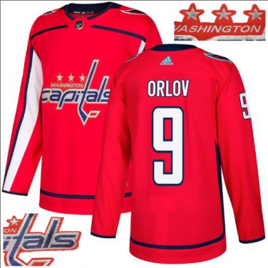 Dmitry Orlov #9 Washington Capitals Player Men's Jersey Red S M L XL XXL XXXL