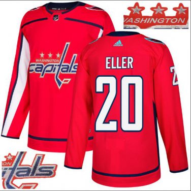 LARS ELLER #20 Washington Capitals Player Men's Jersey Red S M L XL XXL XXXL