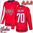 Braden Holtby #70 Washington Capitals Player Men's Jersey Red S M L XL XXL XXXL