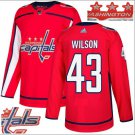 Tom Wilson #43 Washington Capitals Player Men's Jersey Red S M L XL XXL XXXL