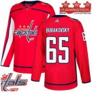 Andre Burakovsky #65 Washington Capitals Player Men's Jersey Red S M L XL XXL XXXL