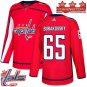 Andre Burakovsky #65 Washington Capitals Player Men's Jersey Red S M L XL XXL XXXL