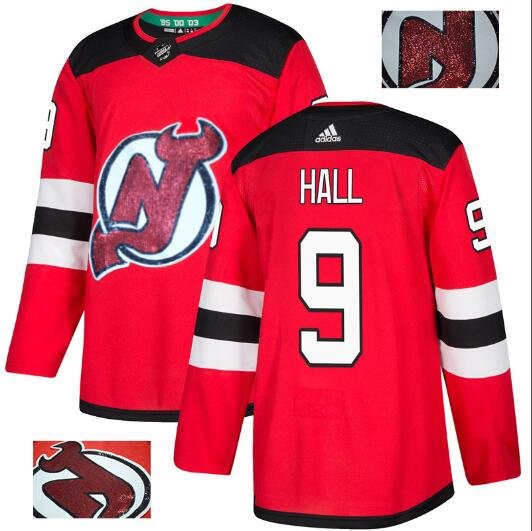 Taylor Hall #9 New Jersey Devils Player Men's Jersey Red S M L XL XXL XXXL