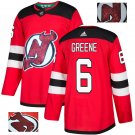 Andy Greene #6 New Jersey Devils Player Men's Jersey Red S M L XL XXL XXXL
