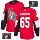 Erik Karlsson #65 Ottawa Senators Player Men's Jersey Red S M L XL XXL XXXL