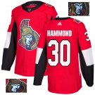 Andrew Hammond #30 Ottawa Senators Player Men's Jersey Red S M L XL XXL XXXL