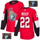 Chris Kelly #22 Ottawa Senators Player Men's Jersey Red S M L XL XXL XXXL