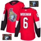 Chris Wideman #6 Ottawa Senators Player Men's Jersey Red S M L XL XXL XXXL