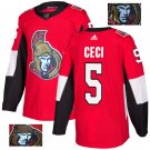 Cody Ceci #5 Ottawa Senators Player Men's Jersey Red S M L XL XXL XXXL