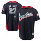 Size XXXL Jose Altuve #27 American League 2018 All-Star Game Home Run Derby Player Jersey Navy