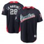 Size L J.D. Martinez #28 American League 2018 All-Star Game Home Run Derby Player Jersey Navy