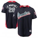 Size XXXL J.D. Martinez #28 American League 2018 All-Star Game Home Run Derby Player Jersey Navy