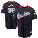 Size L Aaron Judge #99 American League 2018 All-Star Game Home Run Derby Player Jersey Navy