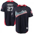 Size XL Mike Trout #27 American League 2018 All-Star Game Home Run Derby Player Jersey Navy