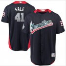 Size XXL Chris Sale #41 American League 2018 All-Star Game Home Run Derby Player Jersey Navy