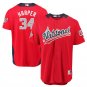Size XL Bryce Harper #34 National League 2018 All-Star Game Home Run Derby Player Jersey Red