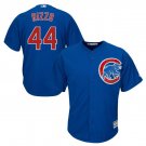 Size L Anthony Rizzo #44 Chicago Cubs Cool Base Men's Jersey Royal