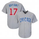 Size M Kris Bryant #17 Chicago Cubs Cool Base Men's Jersey Gray