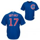 Size M Kris Bryant #17 Chicago Cubs Cool Base Men's Jersey Royal