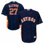 Size XXXL Jose Altuve #27 Houston Astros Cool Base Player Men's Jersey Navy