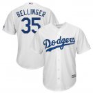 Size M Cody Bellinger #35 Los Angeles Dodgers Cool Base Player Men's Jersey White