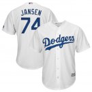 Size XXXL Kenley Jansen #74 Los Angeles Dodgers Cool Base Player Men's Jersey White