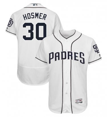 Size XXXL Eric Hosmer #30 San Diego Padres Collection Flex Base Player Men's Jersey White