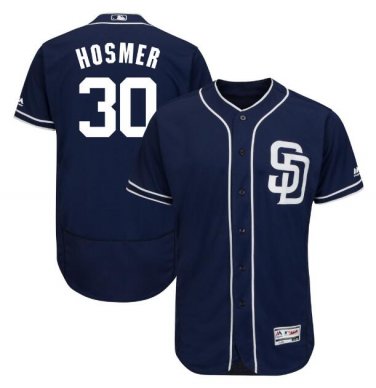 Size M Eric Hosmer #30 San Diego Padres Collection Flex Base Player Men's Jersey Navy