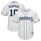 Size XXXL Hunter Renfroe #10 San Diego Padres Cool Base Player Men's Jersey White