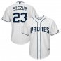 Size XXL Matt Szczur #23 San Diego Padres Cool Base Player Men's Jersey White