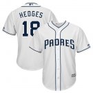 Size XXL Austin Hedges #18 San Diego Padres Cool Base Player Men's Jersey White