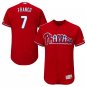 Size XXXL Maikel Franco #7 Philadelphia Phillies Collection Flex Base Player Men's Jersey Red