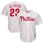 Size XXL Aaron Altherr #23 Philadelphia Phillies Cool Base Player Men's Jersey White