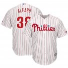 Size XXXL Jorge Alfaro #38 Philadelphia Phillies Cool Base Player Men's Jersey White