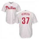 Size XXL Odubel Herrera #37 Philadelphia Phillies Cool Base Player Men's Jersey White