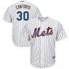 Size XXXL Michael Conforto #30 New York Mets Cool Base Player Men's Jersey White