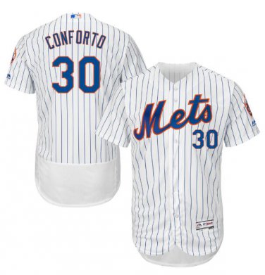 Size XXL Michael Conforto #30 New York Mets Collection Flex Base Player Men's Jersey White