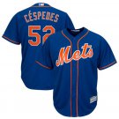 Size L Yoenis Cespedes #52 New York Mets Cool Base Player Men's Jersey Royal