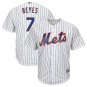 Size XL Jose Reyes #7 New York Mets Cool Base Player Men's Jersey White
