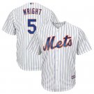 Size XXL David Wright #5 New York Mets Cool Base Player Men's Jersey White