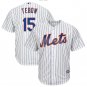Size M Tim Tebow #15 New York Mets Cool Base Player Men's Jersey White