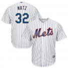 Size XL Steven Matz #32 New York Mets Cool Base Player Men's Jersey White