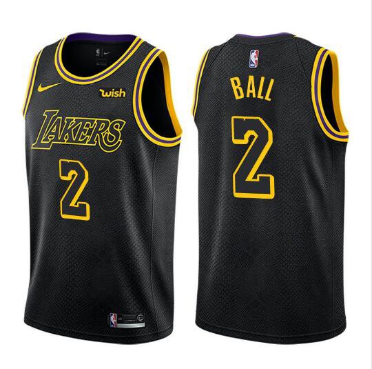 lonzo ball lakers jersey