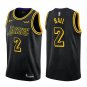Lonzo Ball #2 Los Angeles Lakers 2018/19 Swingman Jersey Men's Black - Statement Edition 2X-Large